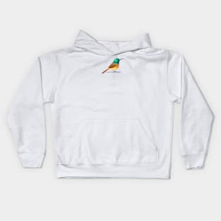 Orange Breasted Sunbird Kids Hoodie